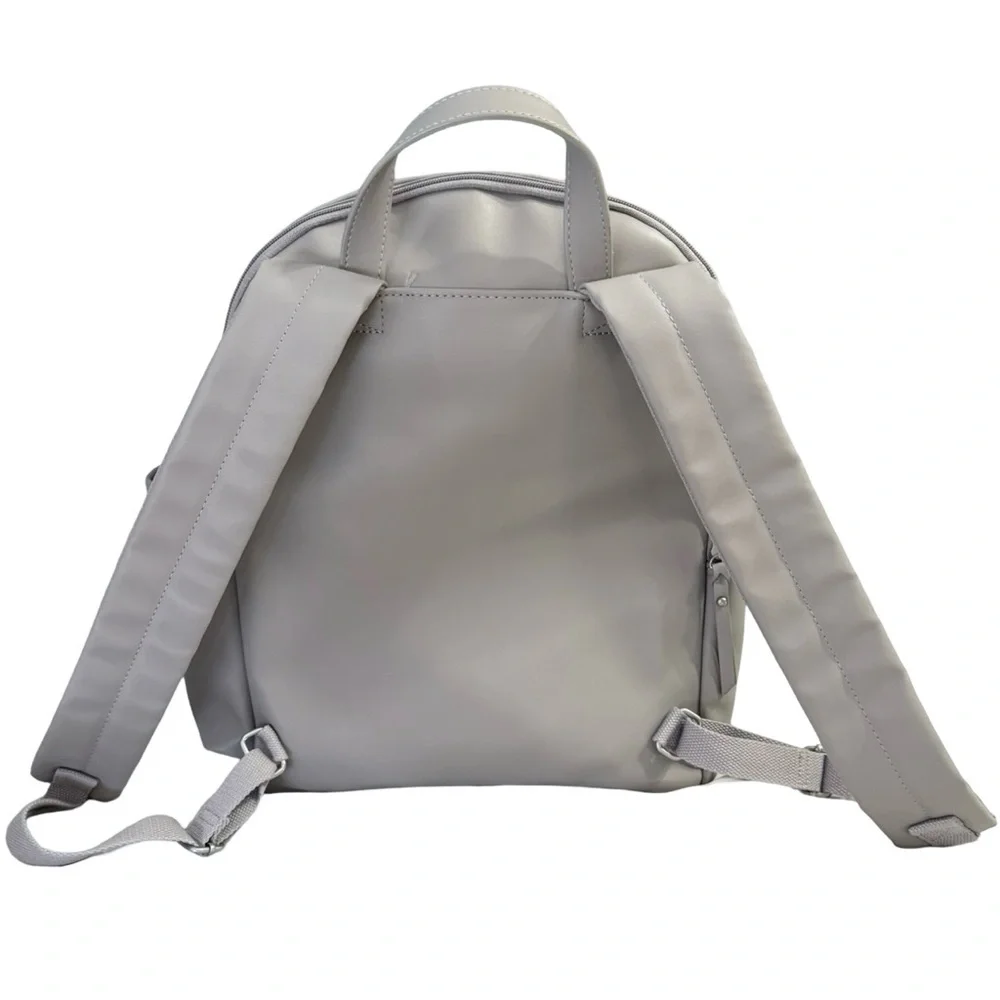 Skip Hop Greenwich Grey Diaper Bag Backpack With Changing Pad & Stroller Straps